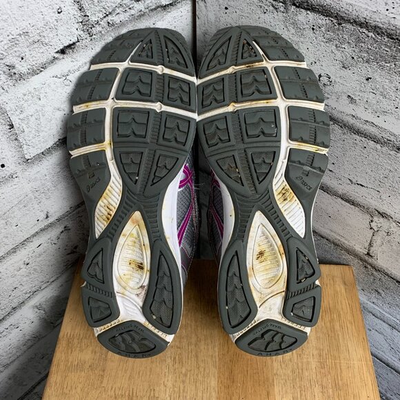 Asics Gel Quick Walk Sneaker Women’s 8.5 Gray Pink Gym Athletic Training Shoes - Picture 8 of 8